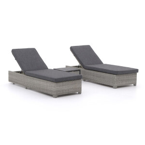 Intenso Carpino/Velino ligbed set 3-delig - Laagste prijsgarantie!