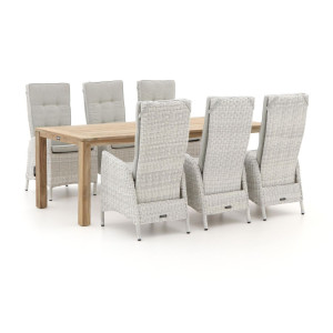 Intenso Fabrizi/ROUGH-S 220cm dining tuinset 7-delig verstelbaar - Laagste prijsgarantie!