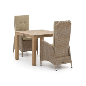 Intenso Fabrizi/ROUGH-S 90cm dining tuinset 3-delig verstelbaar - Laagste prijsgarantie!