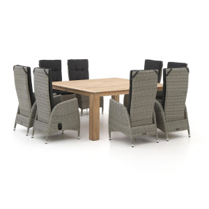 Intenso Fabrizi/ROUGH-X 170cm dining tuinset 9-delig verstelbaar - Laagste prijsgarantie!