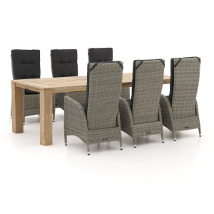 Intenso Fabrizi/ROUGH-X 240cm dining tuinset 7-delig verstelbaar - Laagste prijsgarantie!