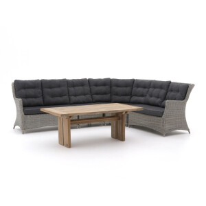 Intenso Milano/ROUGH-L dining loungeset 5-delig - Laagste prijsgarantie!