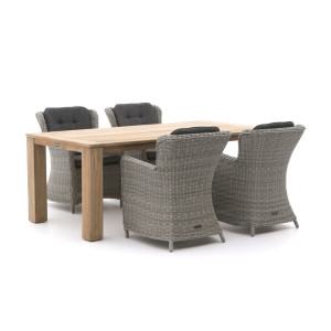 Intenso Milano/ROUGH-X 200cm dining tuinset 5-delig - Laagste prijsgarantie!