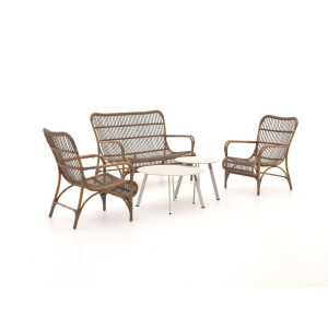 Intenso Napoli/Bovezzo stoel-bank loungeset 5-delig - Laagste prijsgarantie!