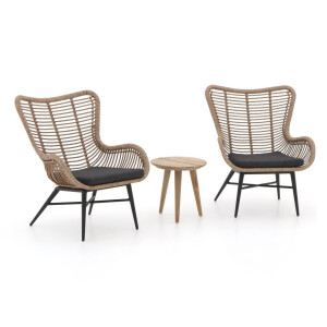 Intenso Rovello/ROUGH-K 40cm lounge balkonset 3-delig - Laagste prijsgarantie!