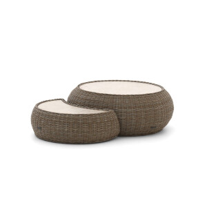 Intenso Santa Ninfa lounge tuintafelset ø 101cm/41x82x22cm - Laagste prijsgarantie!
