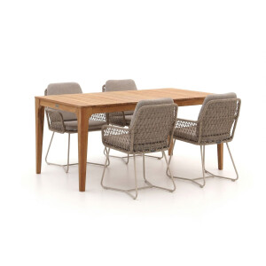 Intenso Trasimeno/Bruca 170cm dining tuinset 5-delig - Laagste prijsgarantie!