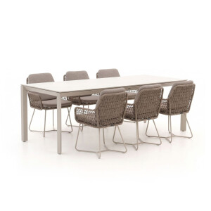 Intenso Trasimeno/Sestino 220cm dining tuinset 7-delig - Laagste prijsgarantie!