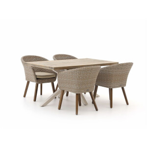 Intenso Tropea/Montorio 160cm dining tuinset 5-delig - Laagste prijsgarantie!