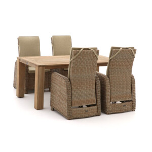 Intenso Umbria/ROUGH-X 200cm dining tuinset 5-delig verstelbaar - Laagste prijsgarantie!