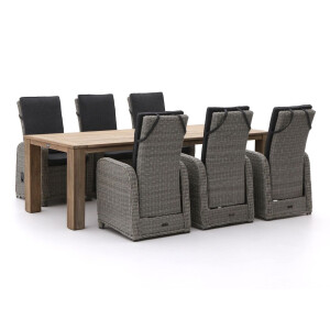 Intenso Umbria/ROUGH-X 240cm dining tuinset 7-delig verstelbaar - Laagste prijsgarantie!