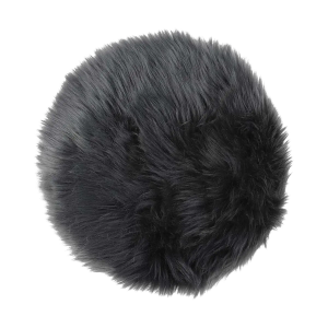 Isabel zacht kleedje grijs - Ø 35 cm