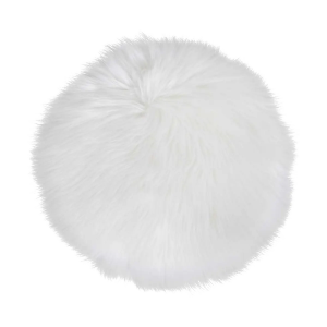 Isabel zacht kleedje wit - Ø 35 cm