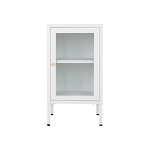 James cabinet metalen opbergkast wit - 38 x 70 cm