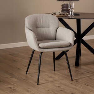 Bendt Eetkamerstoel 'Janeese' kleur Beige