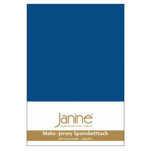 Janine Hoeslaken Fijne mako-jersey 5007/ gemaakt van 100% katoen, voor matrassen tot 26 cm hoog (1 stuk)