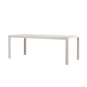 Joas polywood tuin eettafel beige - 205 x 90 cm