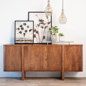 Eleonora Dressoir 'Julian' Acaciahout, 170cm