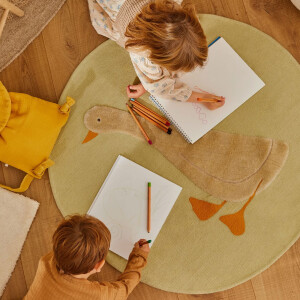 Kave Home Rond Vloerkleed 'Milu' 100cm