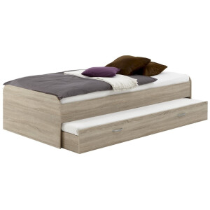 Kajuitbed Pedro 90x200 cm eiken