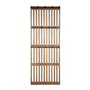 Kapstokrek tweak 14 haken 161 cm hoog - massief mango zand