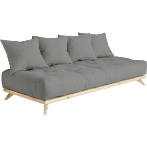 Karup Slaapbank Senza divan met houtstructuur