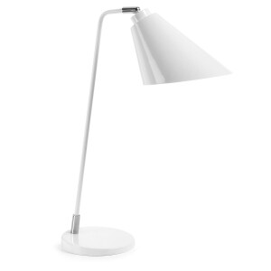 Kave Home Tafellamp 'Tipir', kleur wit