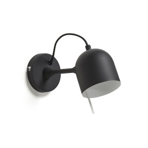 Kave Home Wandlamp 'Lucilla', kleur Zwart