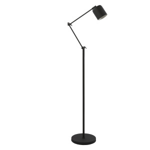 Light & Living Vloerlamp 'Rijeka' 150cm, kleur Mat Zwart