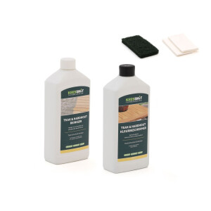 Kees Smit Teak & Hardhout onderhoudsset 2-delig - Laagste prijsgarantie!