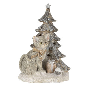 Kerstdecoratie kat Maria | Clayre & Eef
