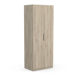 Kledingkast Ghost 2 deuren 80x203 cm eiken