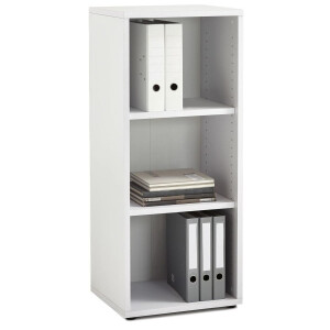 Kleine ordnerkast Calvia Small van 111 cm hoog wit