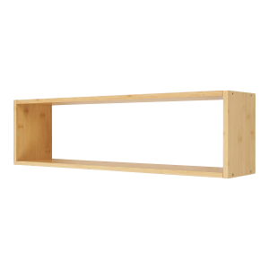 Koen bamboe wandplank naturel - 70 x 15 cm