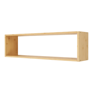 Koen bamboe wandplank naturel - 70 x 15 cm