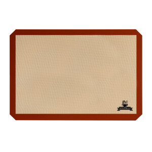 Krumble Siliconen bakmat - Silicoon - Glasvezel - Bruin - 40x60 cm