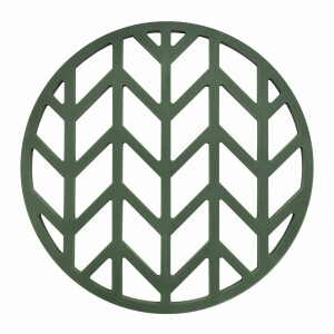 Krumble Pannenonderzetter - Pijlen - Diameter 14 cm - Groen