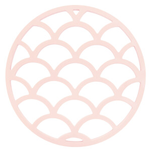 Krumble Pannenonderzetter - Schubben - Diameter 14 cm - Roze