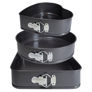 Krumble Springvorm set van 3 - Antraciet