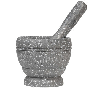 Krumble Vijzel met stamper - Kunststof - Diameter 10 cm