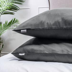 Kussensloop Luna Uni: 2-PACK - Luna Bedding - 60x70 Cm - Microvezel - Dekbed-Discounter.nl