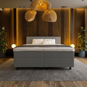 Boxspring 180x210 Cm Koudschuim + 10 Cm Incl. Montage Nova Spring - Dekbed-Discounter.nl