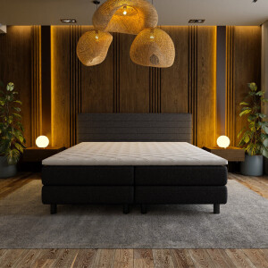 Boxspring 140x210 Cm Koudschuim (10 Cm) Incl. Montage Nova Spring - Dekbed-Discounter.nl