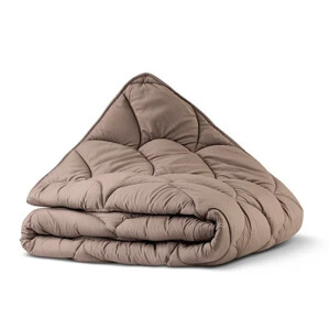 Dekbed Easy Dekbed Taupe Dekbed en Overtrek in één! - Easy - zonder overtrek - 200x200 cm (Tweepersoons) - Zydante - 300 Gram per m² -