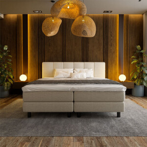 Boxspring 180x210 Cm Koudschuim + 10 Cm Incl. Montage Nova Spring - Dekbed-Discounter.nl