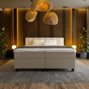 Boxspring Hotel Suite - Wide - Beige - Dekbed-Discounter.nl