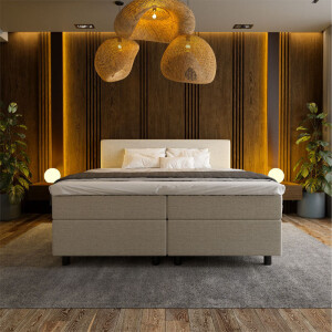 Boxspring Hotel Suite - Beige - Dekbed-Discounter.nl