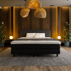 Boxspring 90x200 Cm Koudschuim (10 Cm) Excl. Montage Nova Spring - Dekbed-Discounter.nl