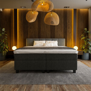 Boxspring 140x210 Cm Koudschuim + 10 Cm Excl. Montage Nova Spring - Dekbed-Discounter.nl