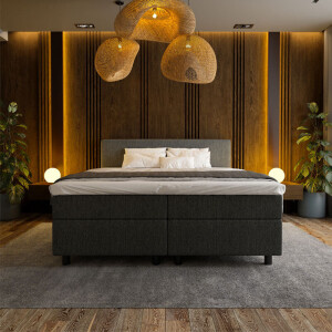 Boxspring 160x210 Cm Comfortschuim + 4 Cm Excl. Montage Nova Spring - Dekbed-Discounter.nl